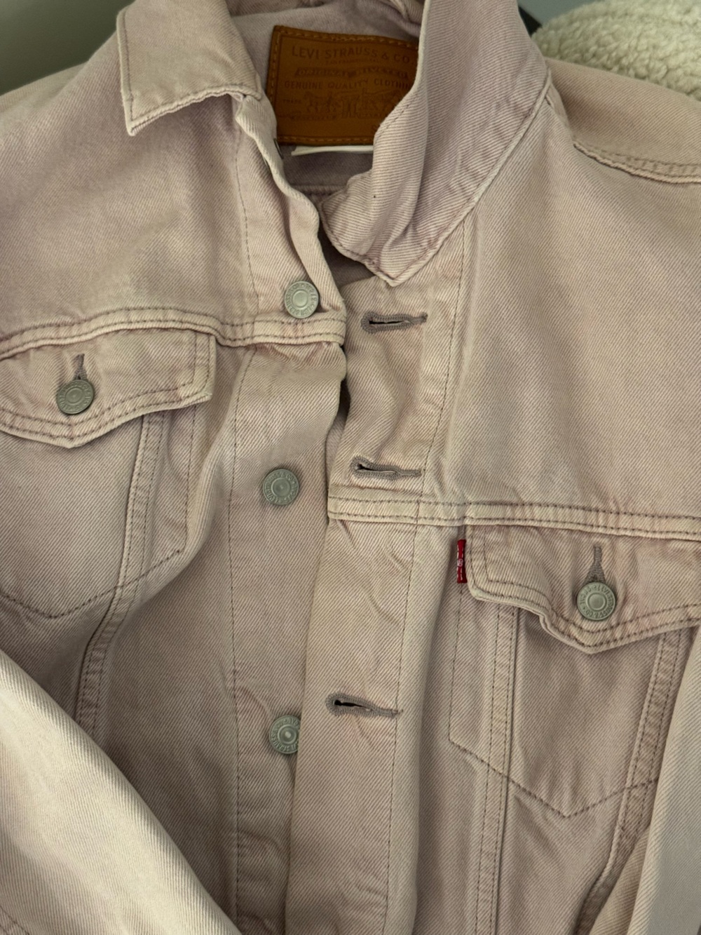 Levi Strauss Lilac Jean Jacket